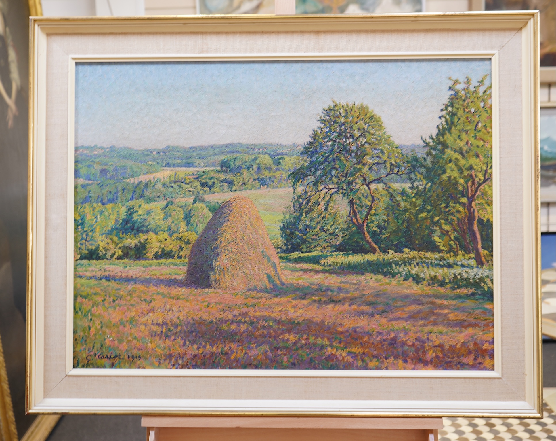 Gustave Cariot, French (1872-1950), 'Meule Ensoleillé'